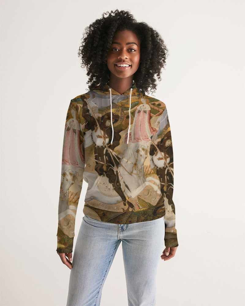 St. George And The Dragon Women's Hoodie | Always Get Lucky