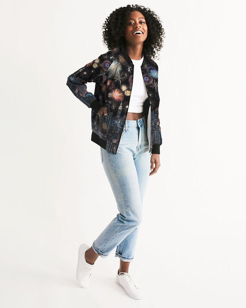 New York New York Women's Bomber Jacket | Always Get Lucky