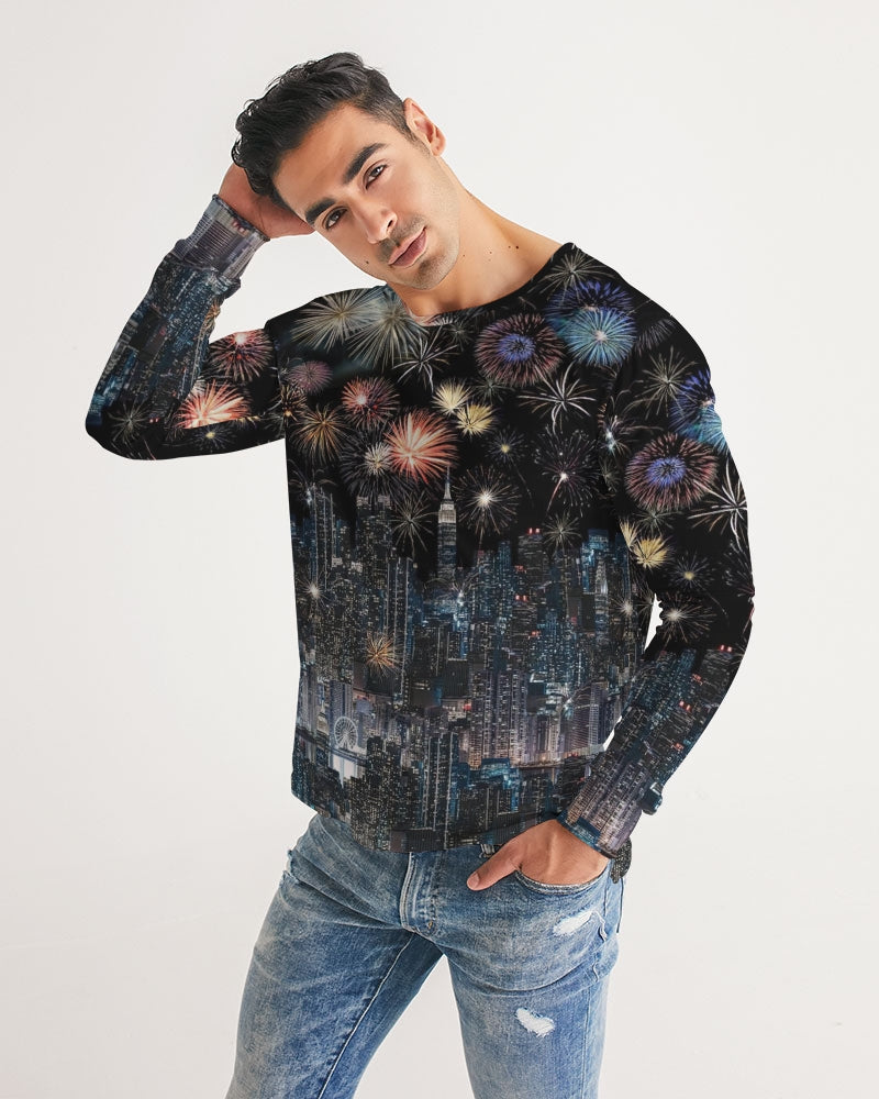 New York New York Men's Long Sleeve Tee