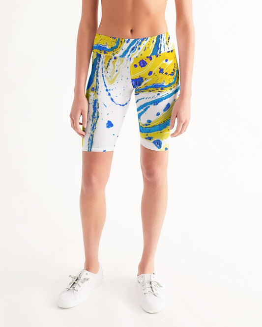 Splash Women's Mid-Rise Bike Shorts