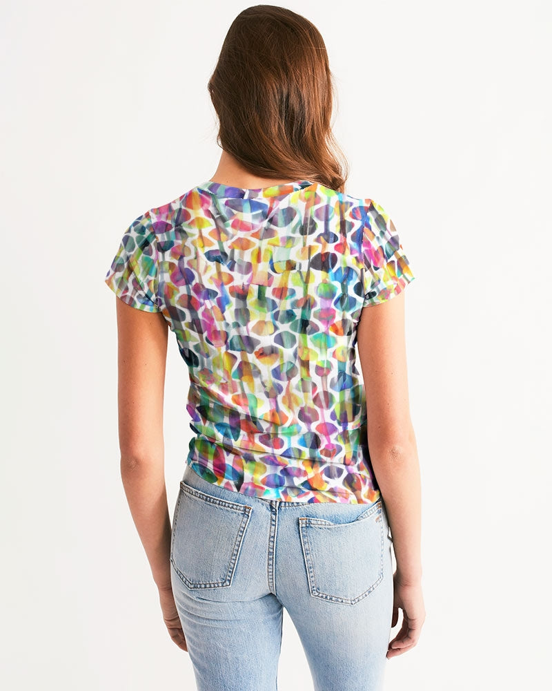Vieste Women's All-Over Print Tee