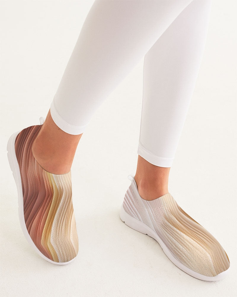 Wavy Gravy Women's Slip-On Flyknit Shoe | Always Get lucky