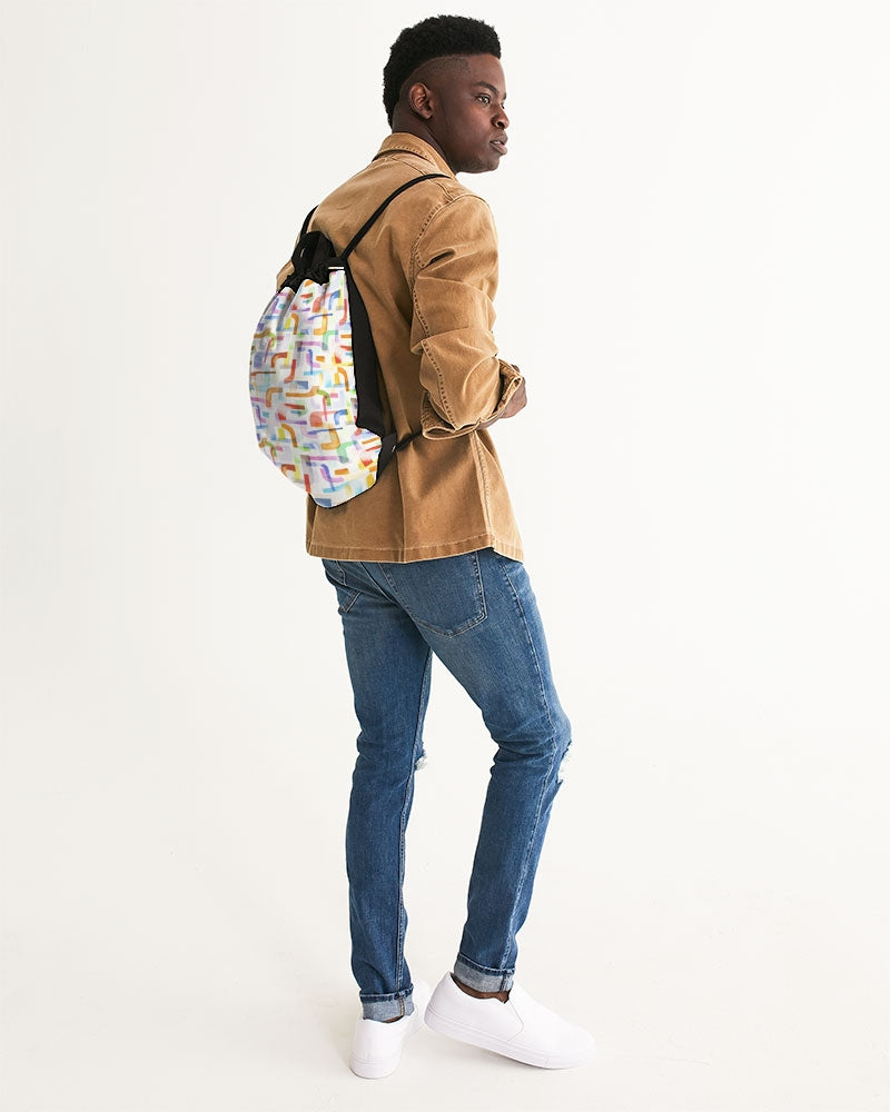Boomerang Canvas Drawstring Bag