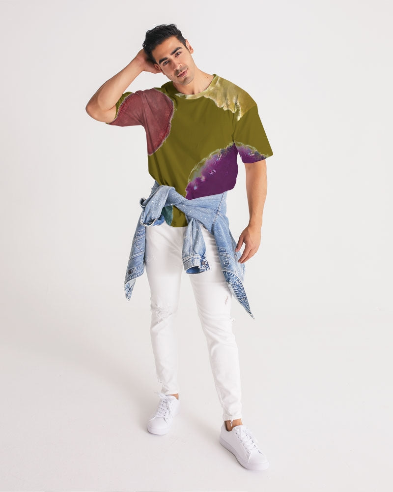 Splash Olive Men's Premium Heavyweight Tee | Always Get Lucky