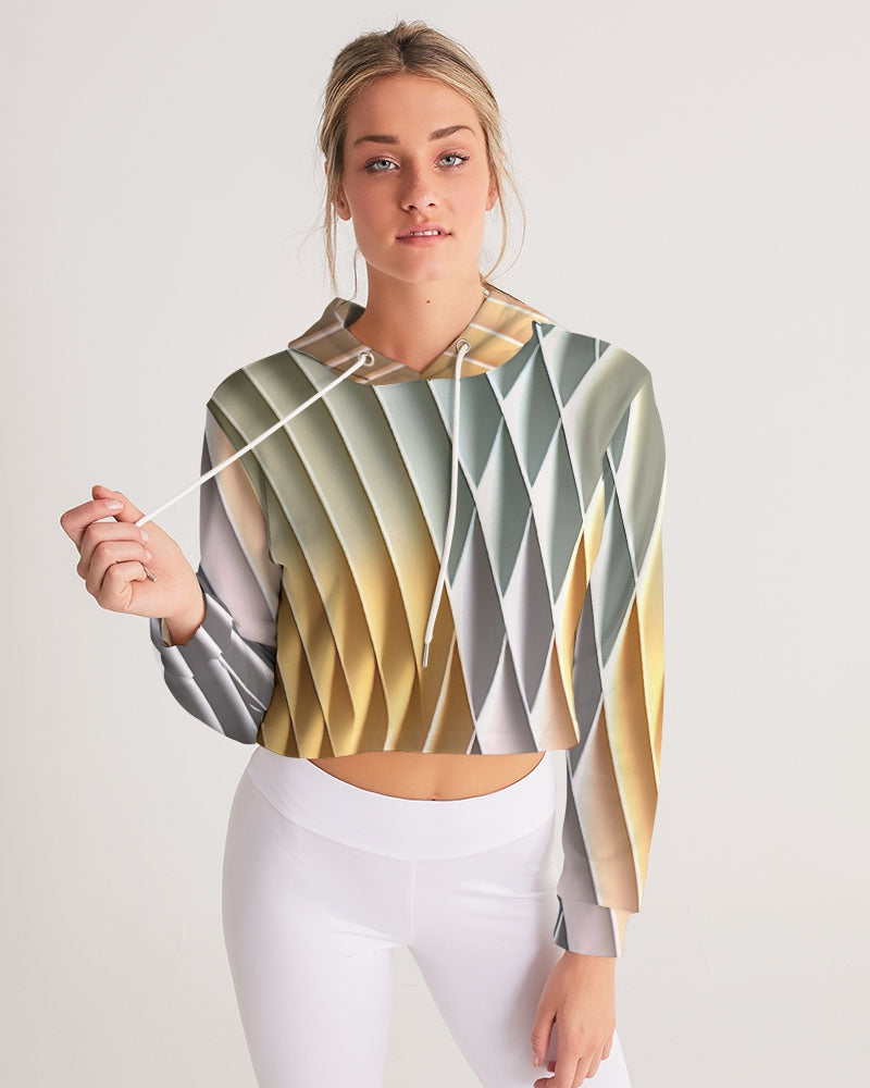 Futura Women's Cropped Hoodie | Always Get Lucky