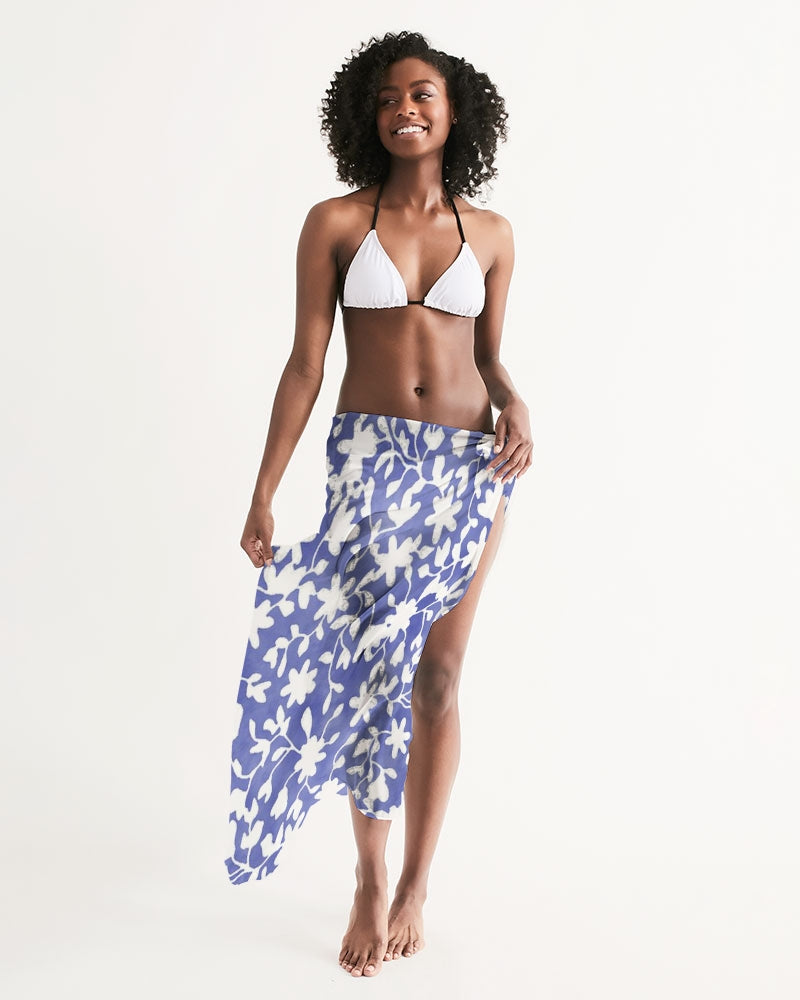 Camo Flower Sky Swim Cover Up