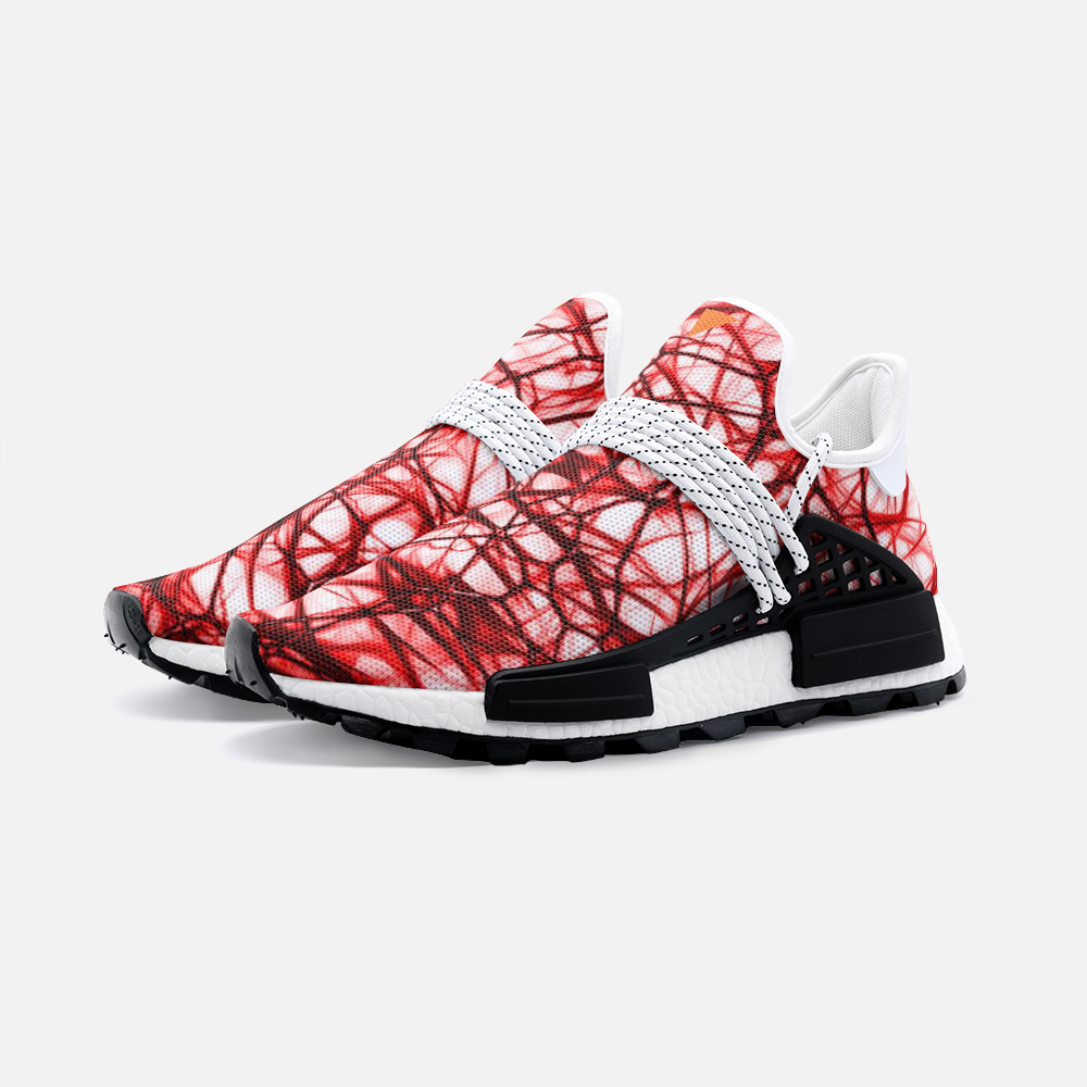 Wired Red Unisex Lightweight Comfort Shoes S-1