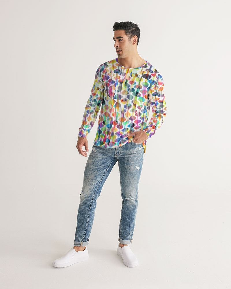 Vieste Men's All-Over Print Long Sleeve Tee