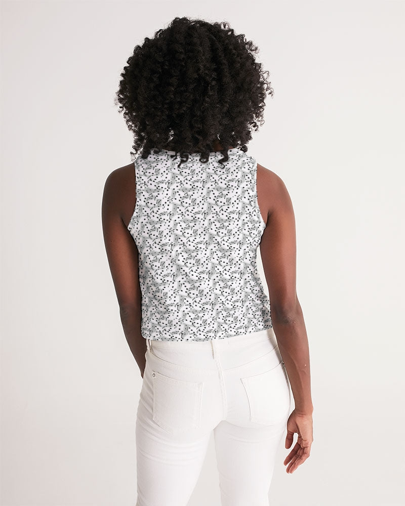 Roll The Dice Women's Cropped Tank | Always Get Lucky