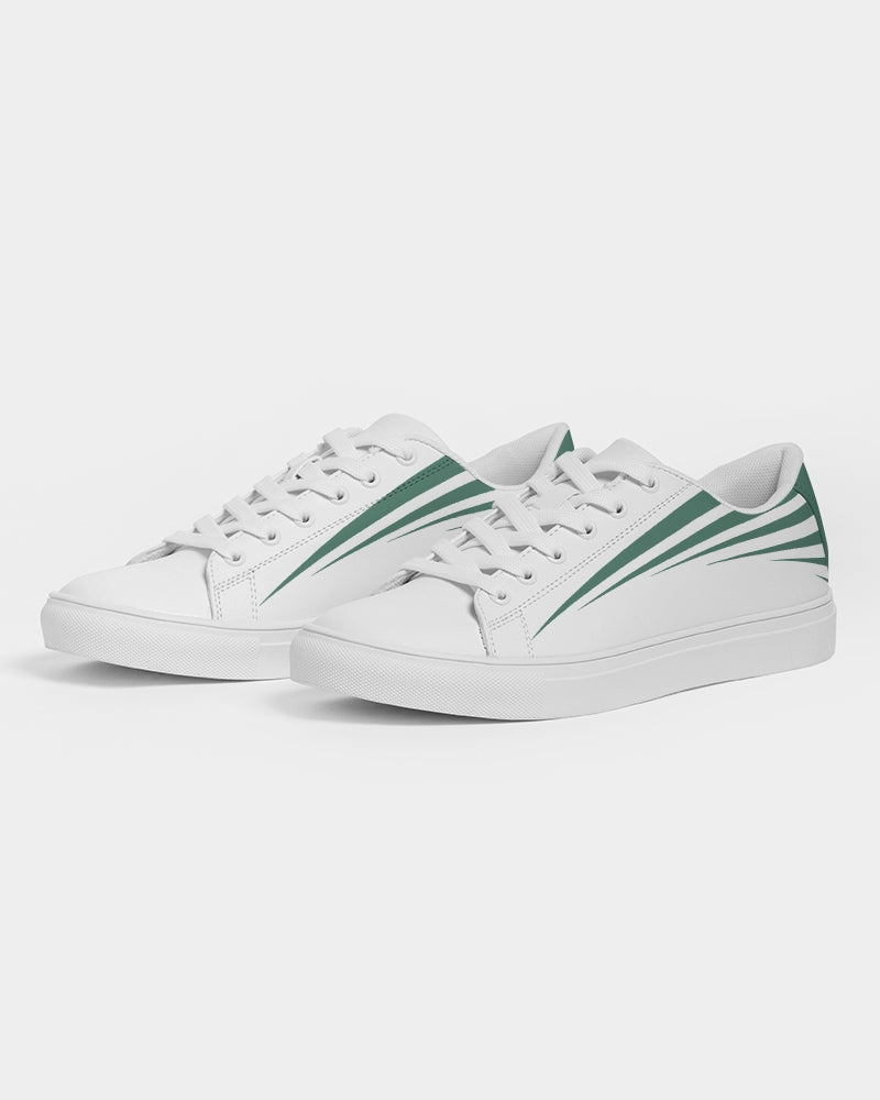 Fly High Green Women's Faux-Leather Sneaker | Always Get Lucky