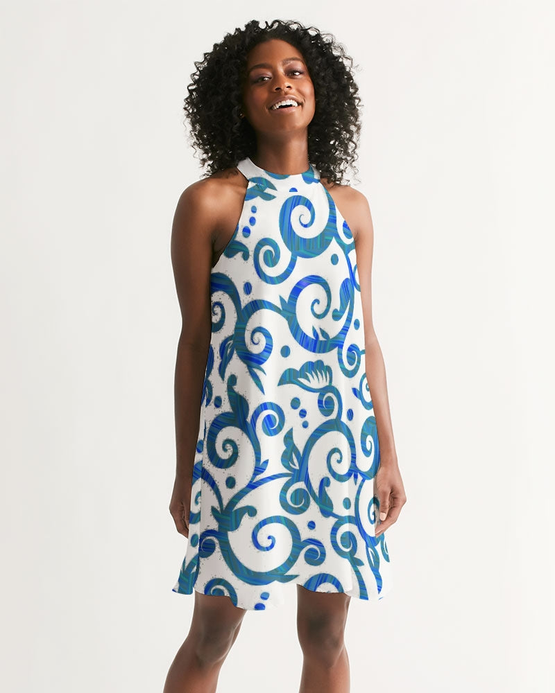 Bali High Women's Halter Dress | Always Get Lucky