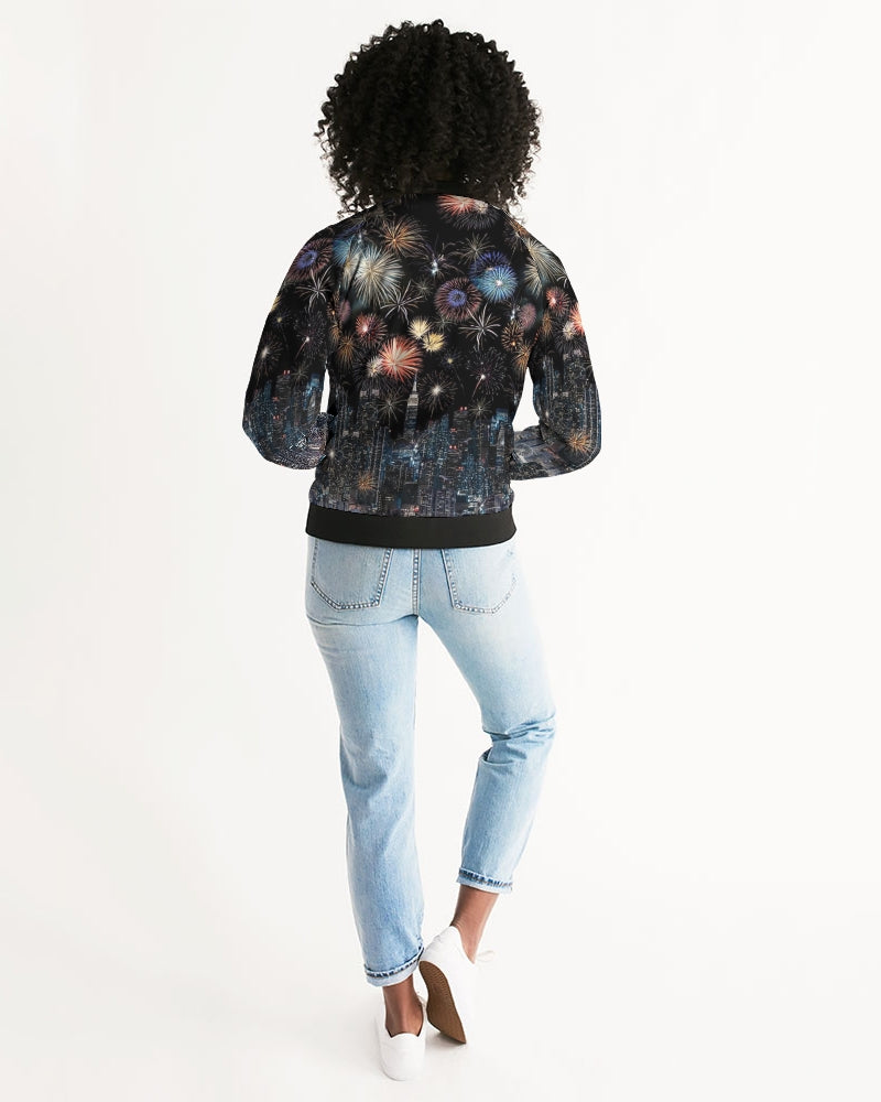 New York New York Women's Bomber Jacket | Always Get Lucky