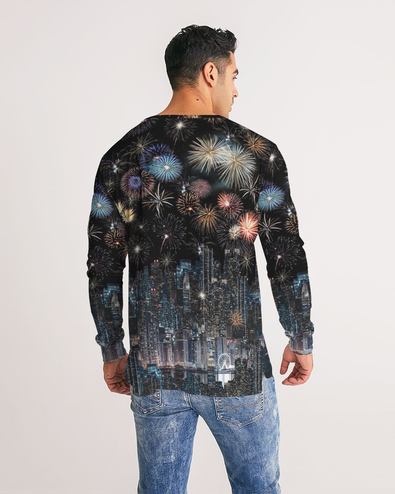 New York New York Men's Long Sleeve Tee