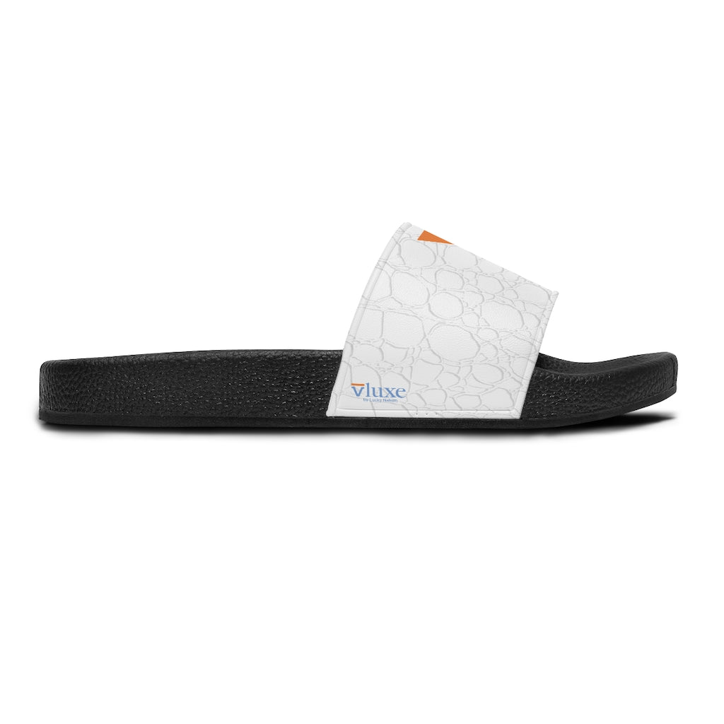 Salento White Women's Slide Sandals