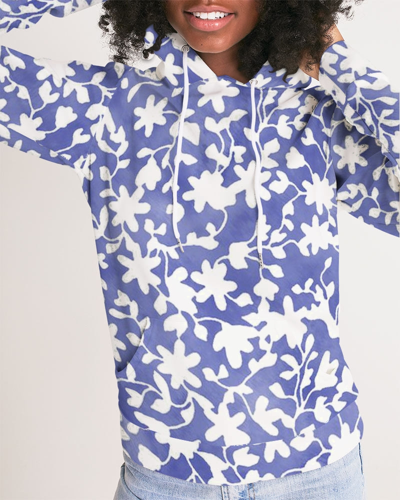 Camo Flower Sky Women's Hoodie