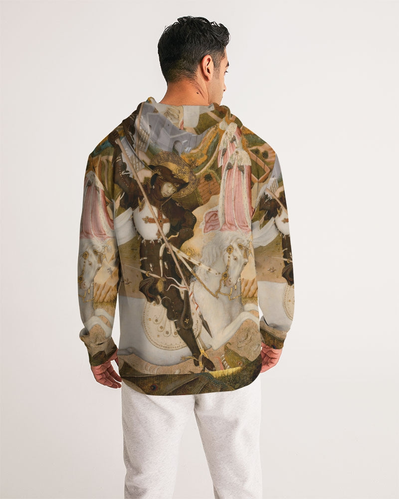 St. George And The Dragon Men's Hoodie | Always Get Lucky