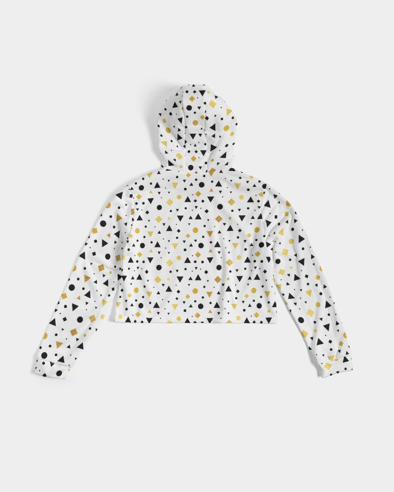 New Dots Women's Cropped Hoodie