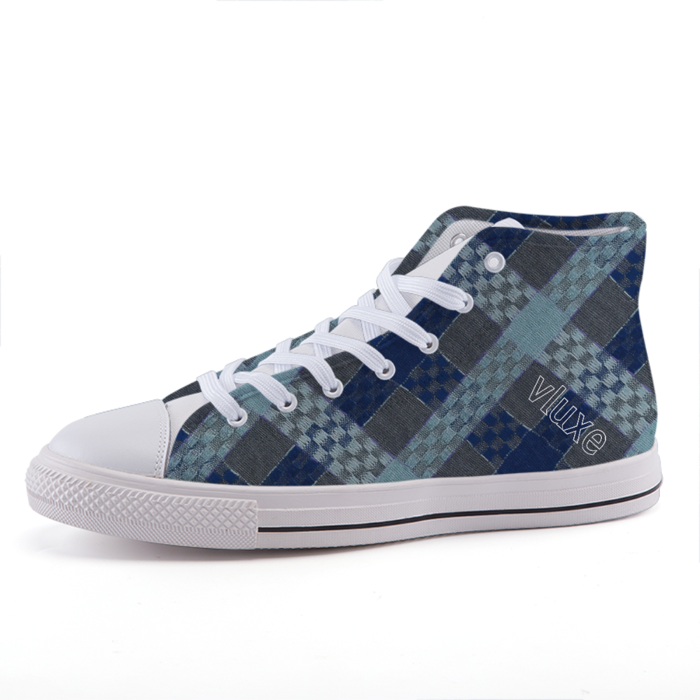 DUBBO High-top fashion canvas shoes
