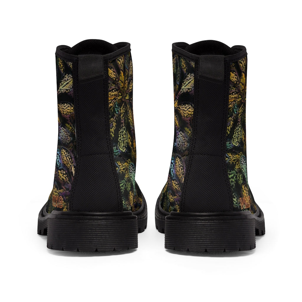 Desert Sunset Men's Canvas Boots