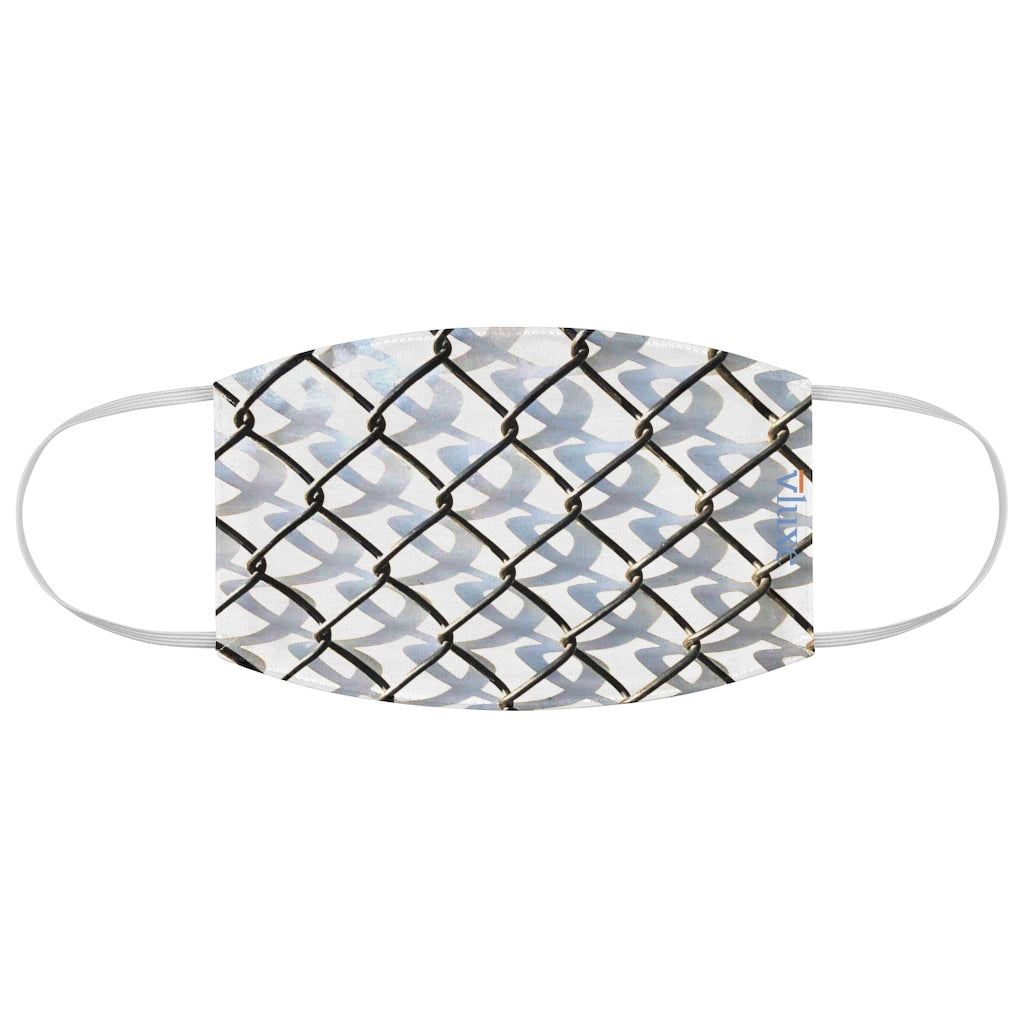 Fenced Double Layer Fabric Face Mask