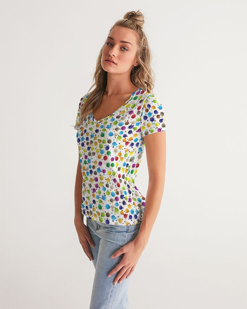 Happiness Women's V-Neck Tee