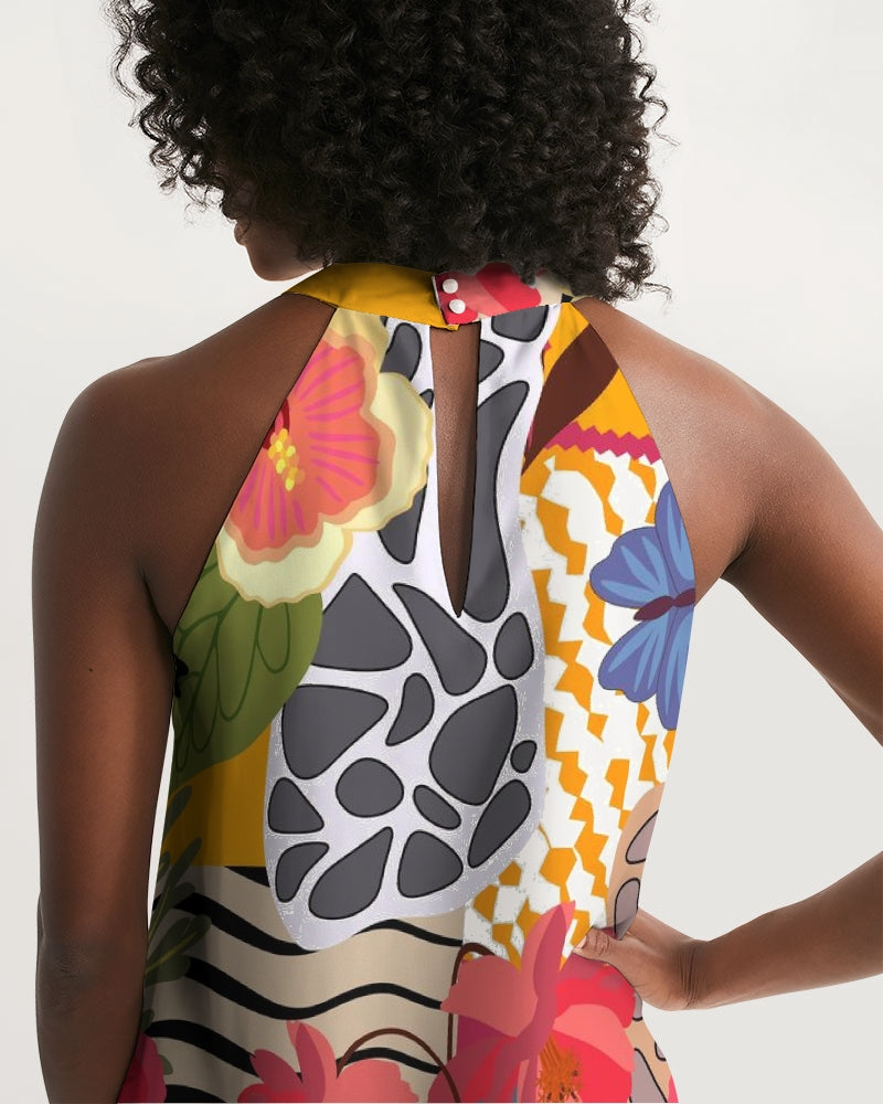 Bird of Paradise Women's Halter Dress