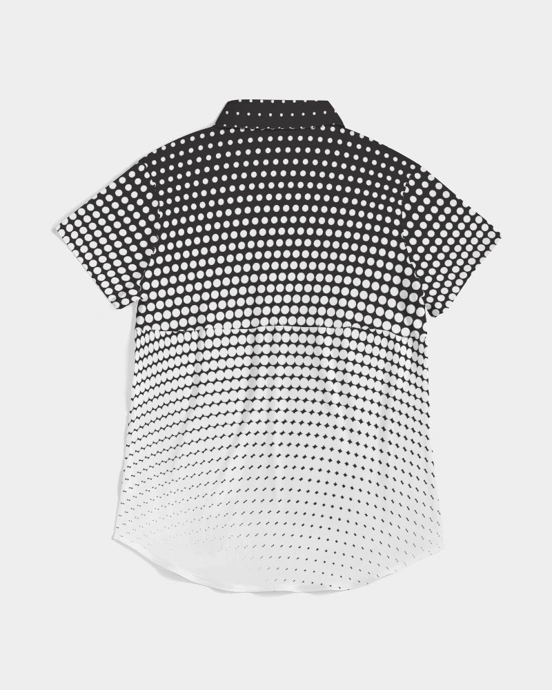 Where the Sun Sets Women's Short Sleeve Button Up | Always Get Lucky