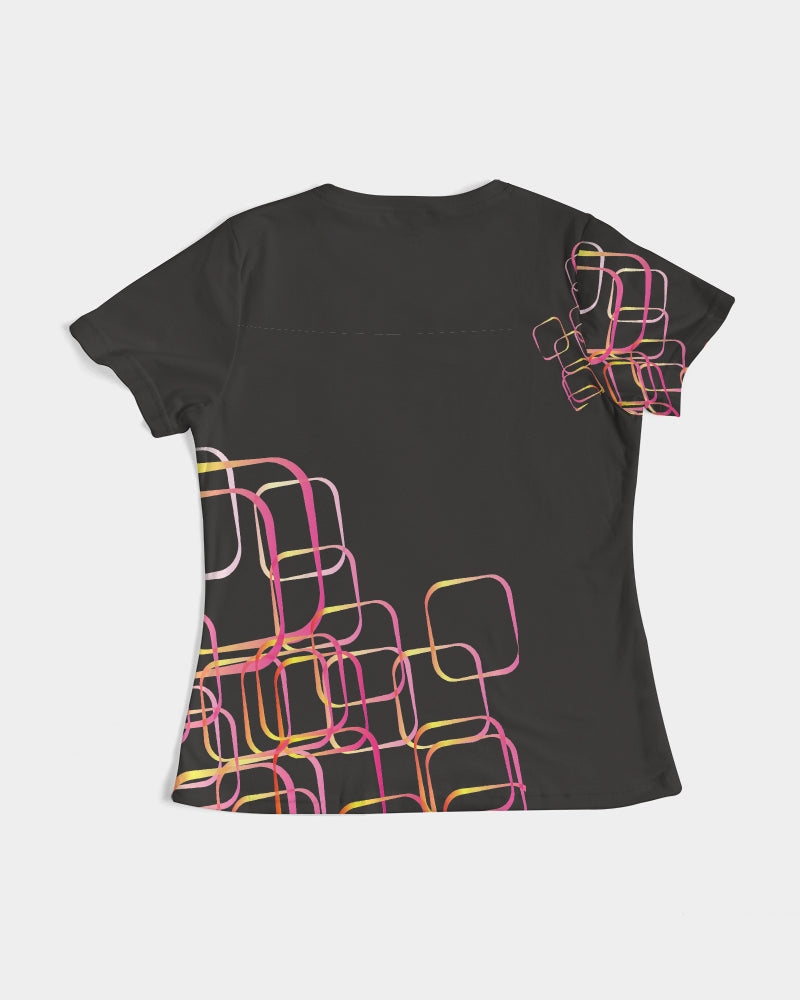 Palm Springs Soft Black Women's Tee | Always Get Lucky