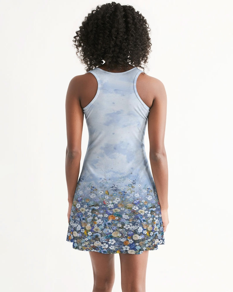 Floral Heavens Women's Racerback Dress | Always Get Lucky