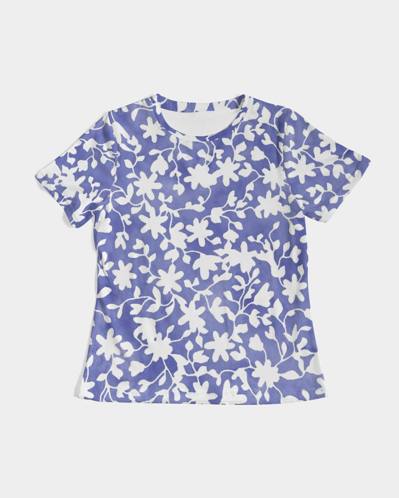 Camo Flower Sky Women's Tee