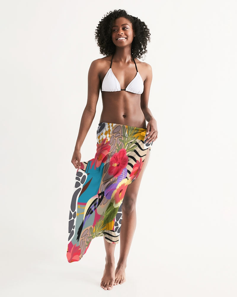 Bird of Paradise Swim Cover Up