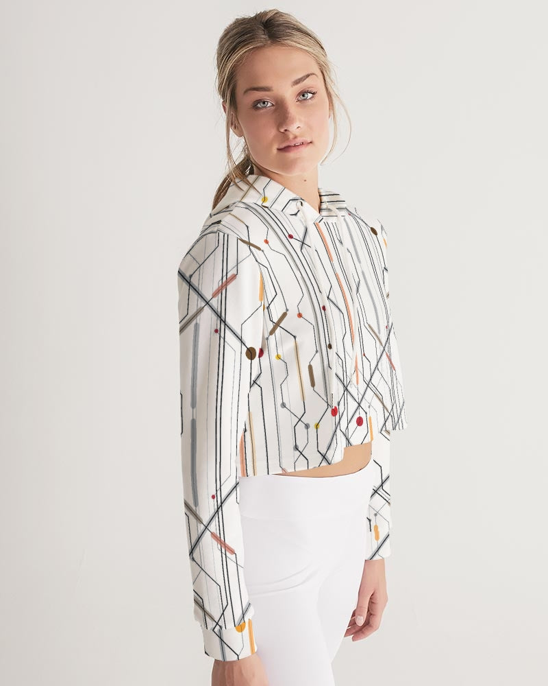 Circuit Women's Cropped Hoodie