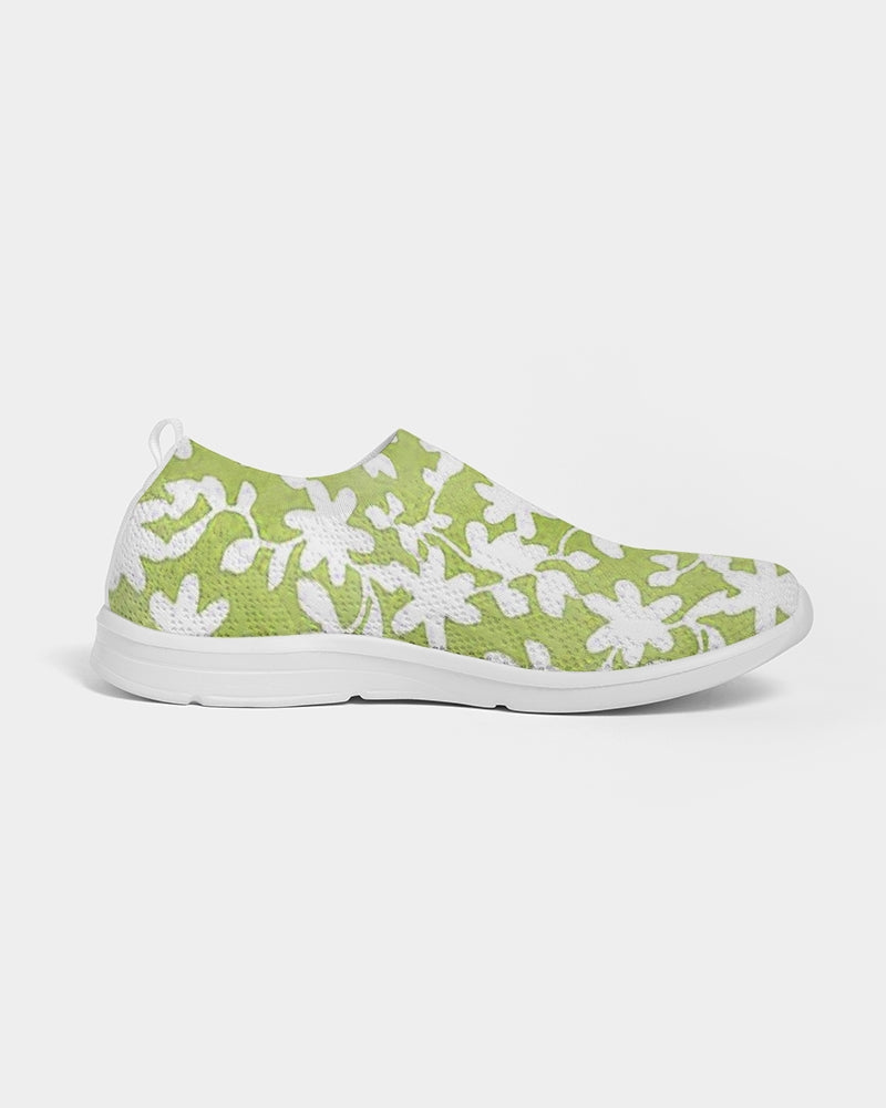 Caro Flower Grass Women's Slip-On Flyknit Shoe
