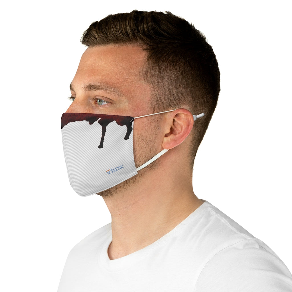 Dripped Cloud Double Layer Fabric Face Mask from Vluxe by Lucky Nahum