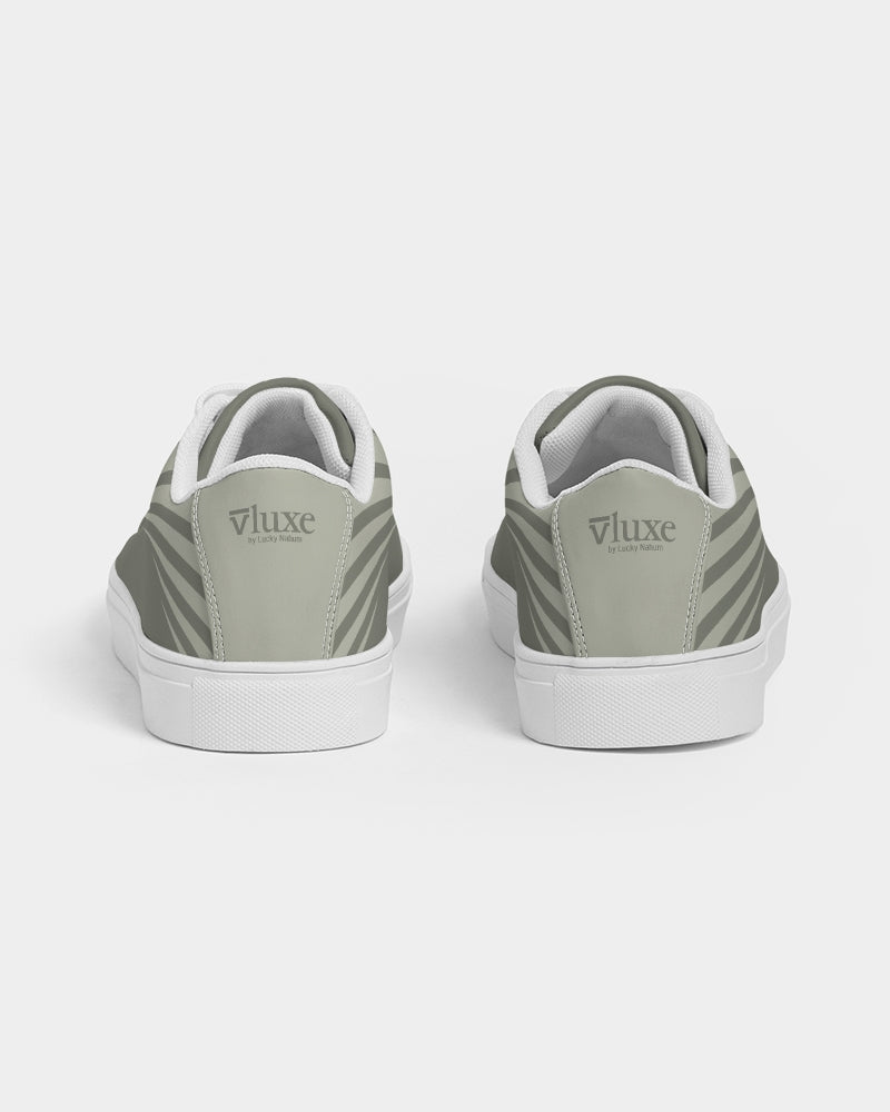 Solid State Of Mind Olive Men's Faux-Leather Sneaker