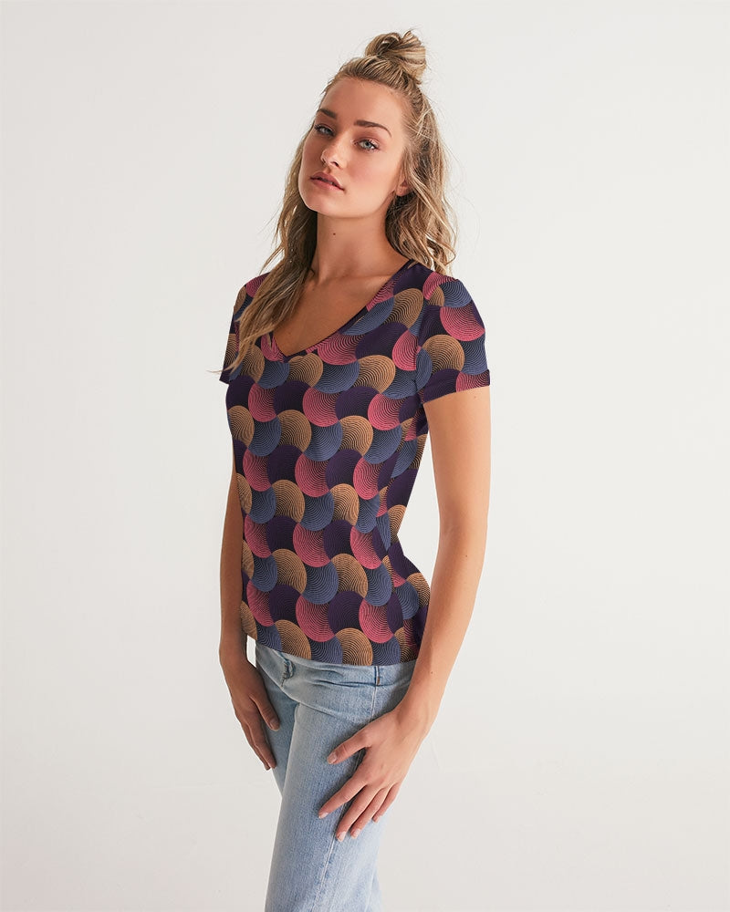 Parquet Women's V-Neck Tee