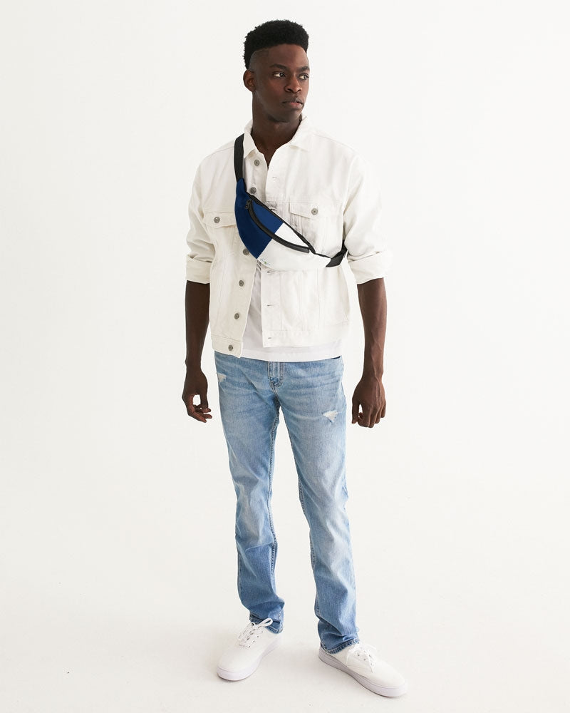 Blocks Navy Seas Crossbody Sling Bag