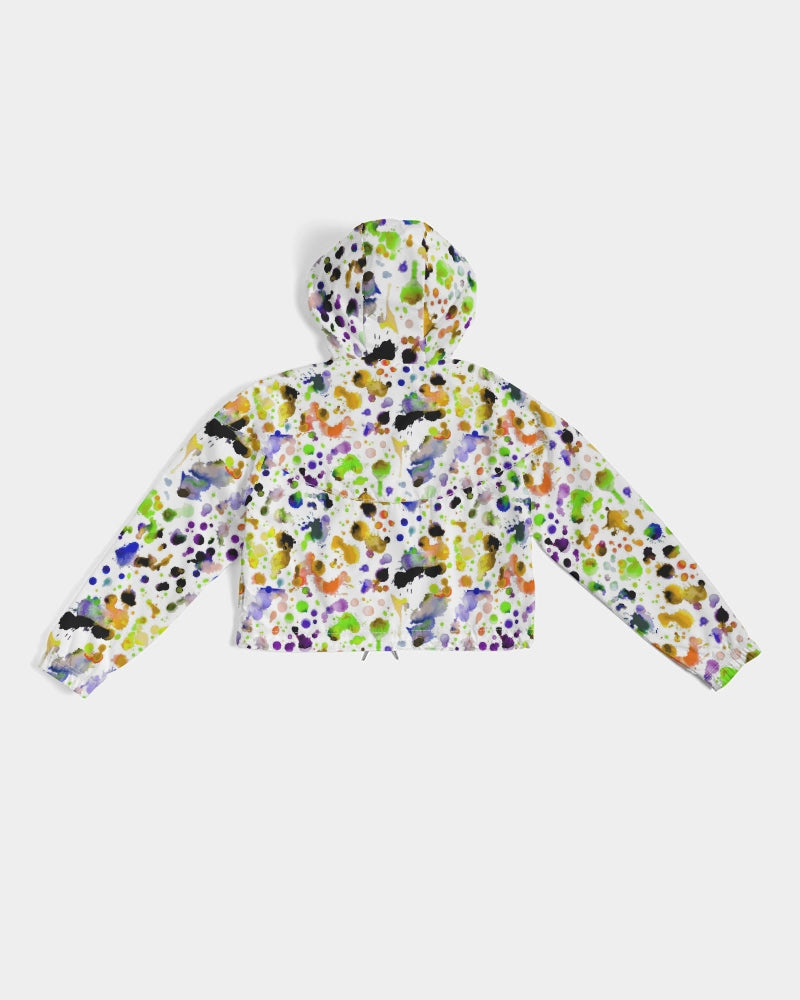 Funky Beast Women's Cropped Windbreaker | Always Get Lucky