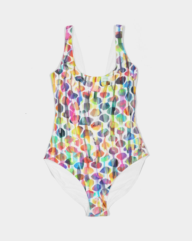 Vieste Women's All-Over Print One-Piece Swimsuit
