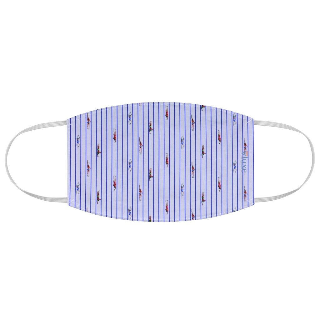 Swimmer Navy Double Layer Fabric Face Mask
