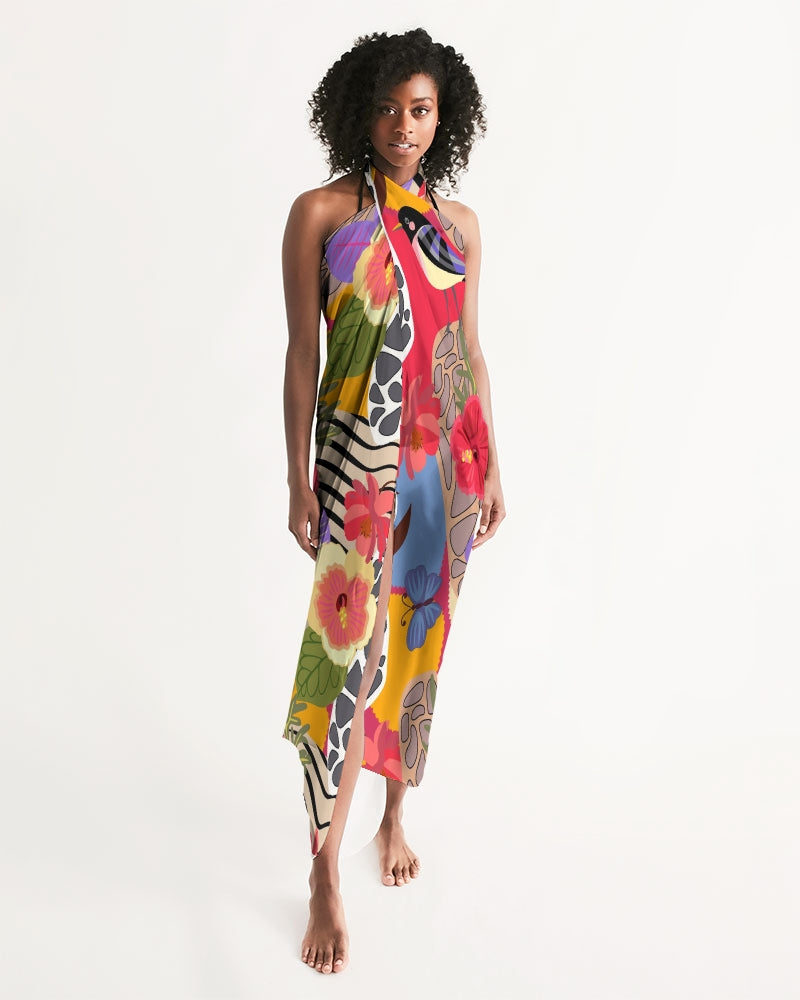 Bird of Paradise Swim Cover Up