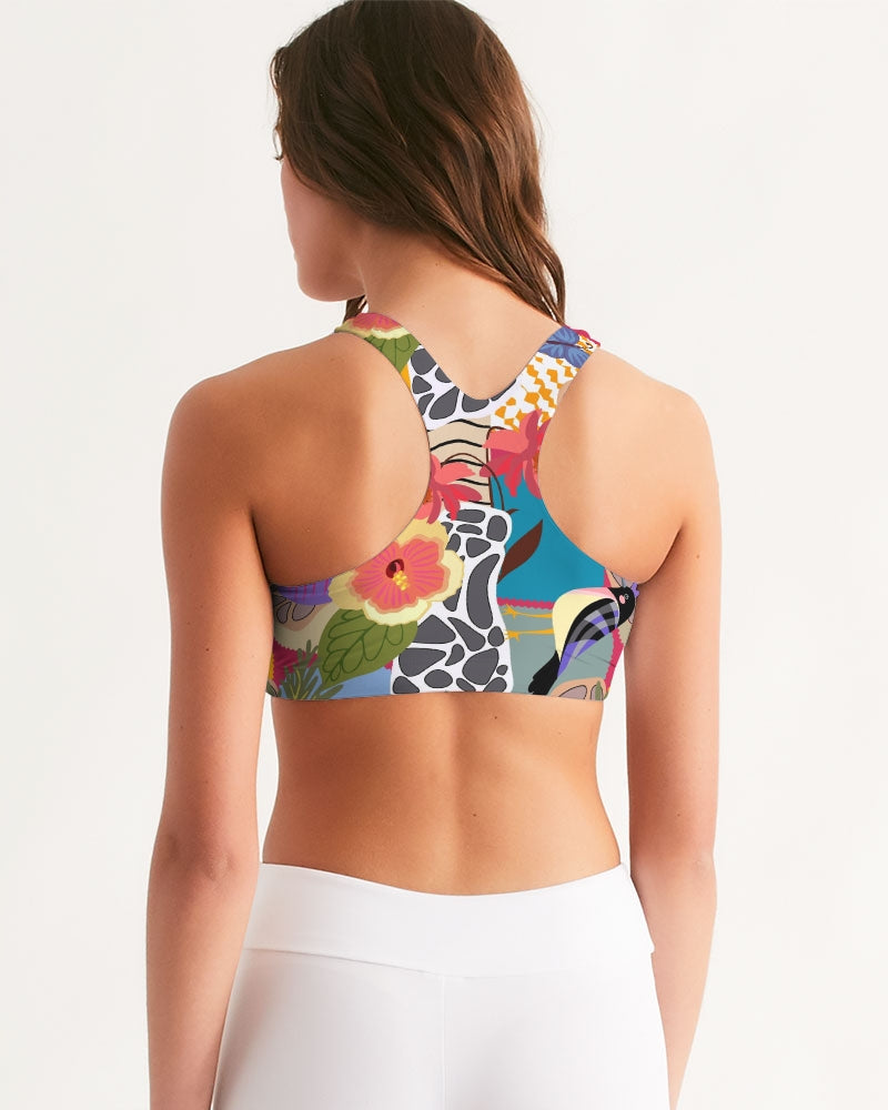 Bird of Paradise Women's Seamless Sports Bra