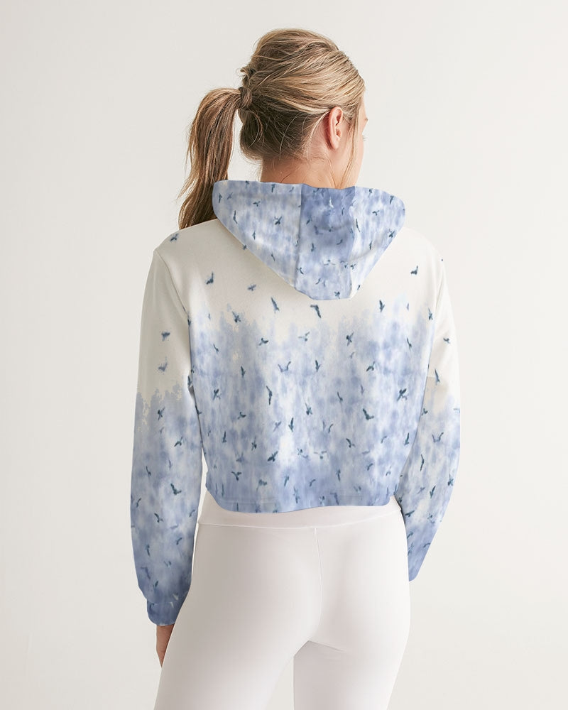 Birds Of A Feather Women's Cropped Hoodie