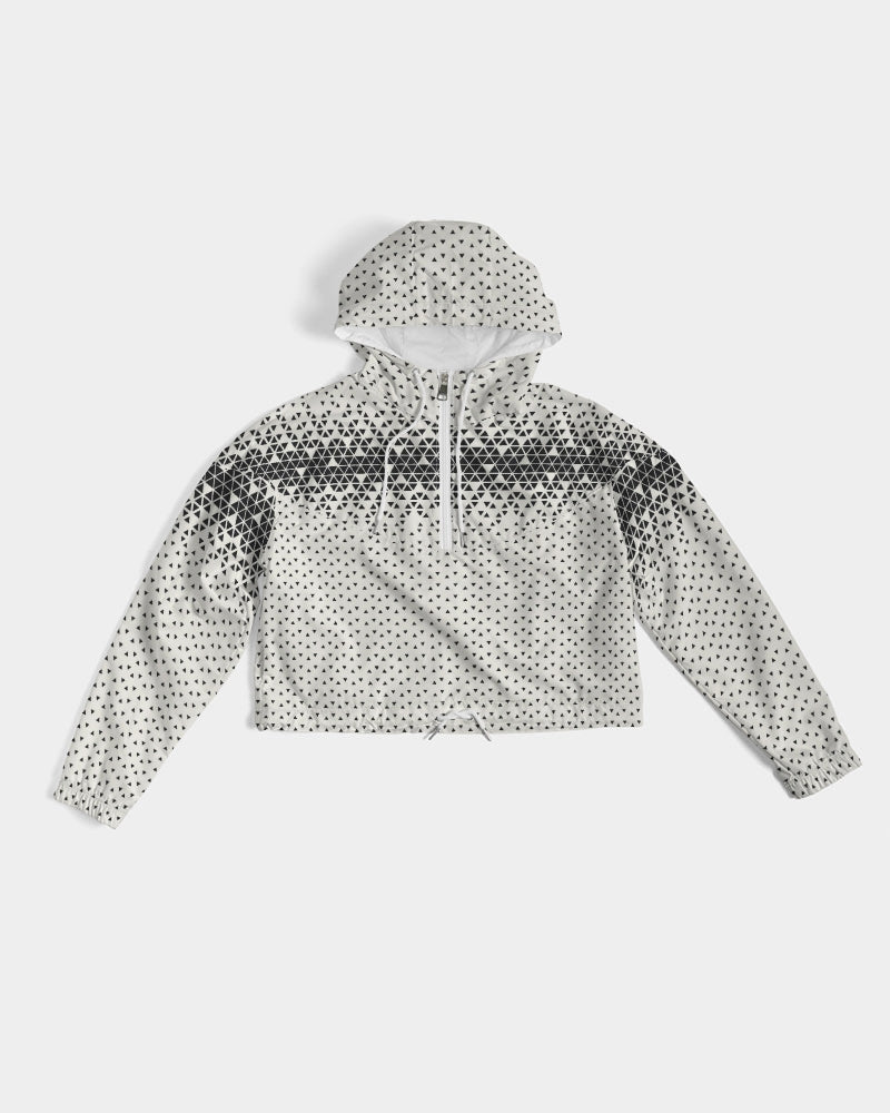 Viterbo Women's Cropped Windbreaker
