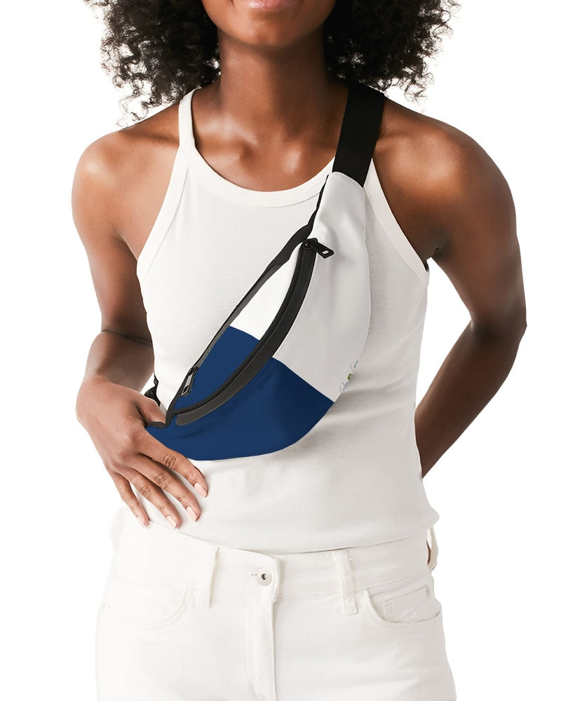 Blocks Navy Seas Crossbody Sling Bag
