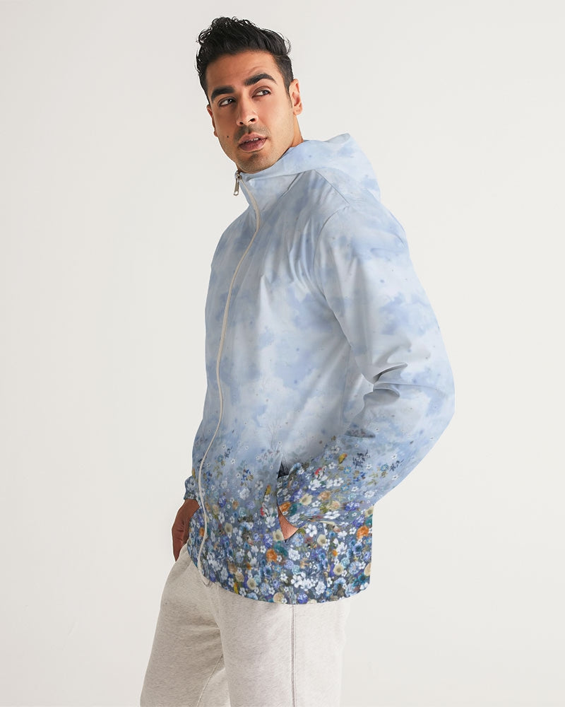 Floral Heavens Men's Windbreaker