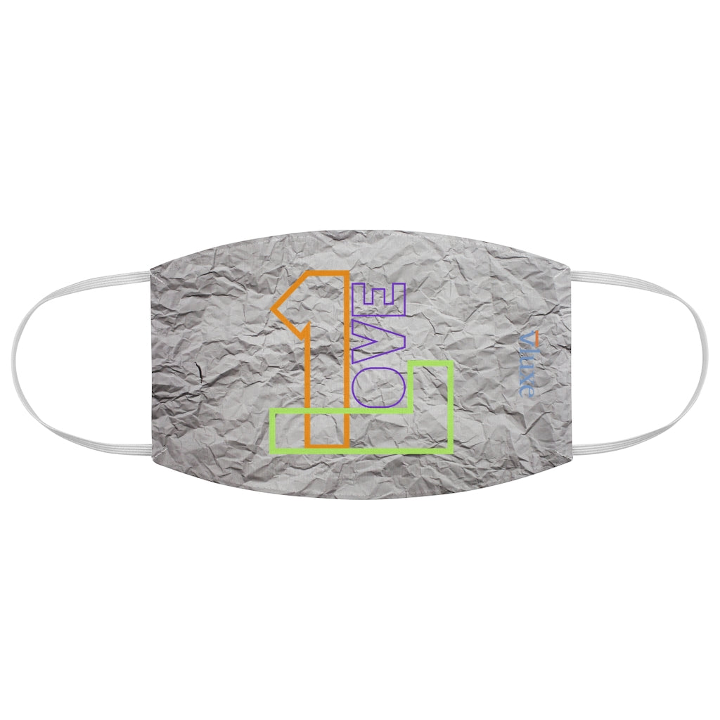 One Love Double Layer Fabric Face Mask