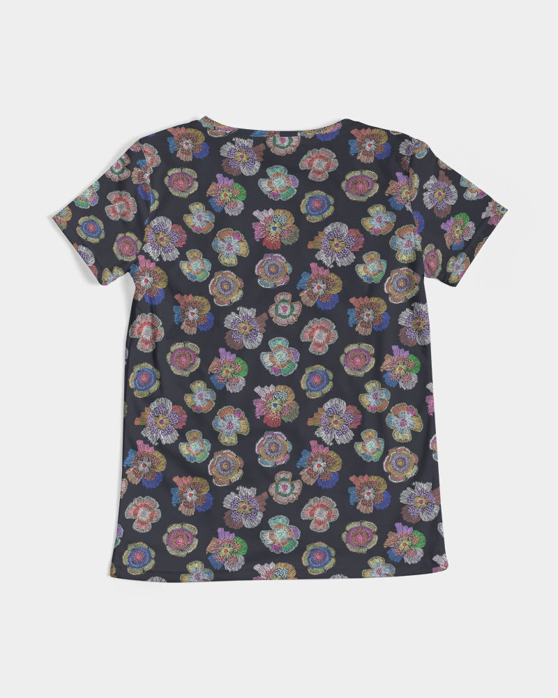 Blooming Women's V-Neck Tee