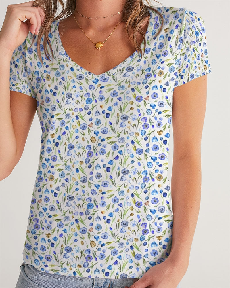Positano Women's V-Neck Tee