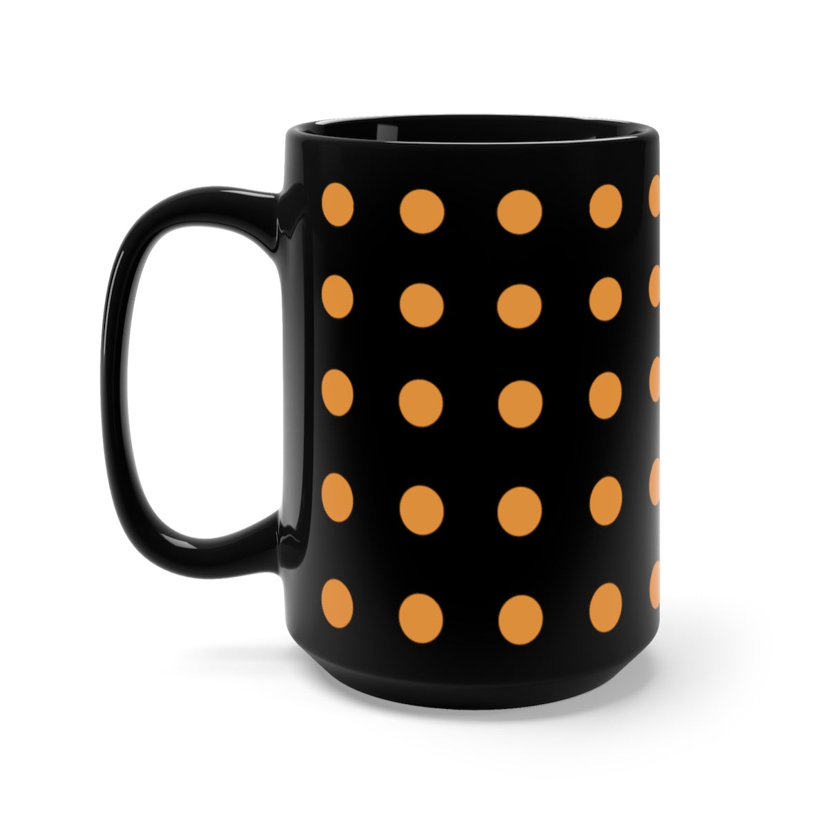 DaDOT .004 MUGiT Orange on Black Mug 15oz
